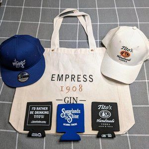 Tito's Vodka Milagro Tequila Empress Gin Sugarlands Shine Gift pack